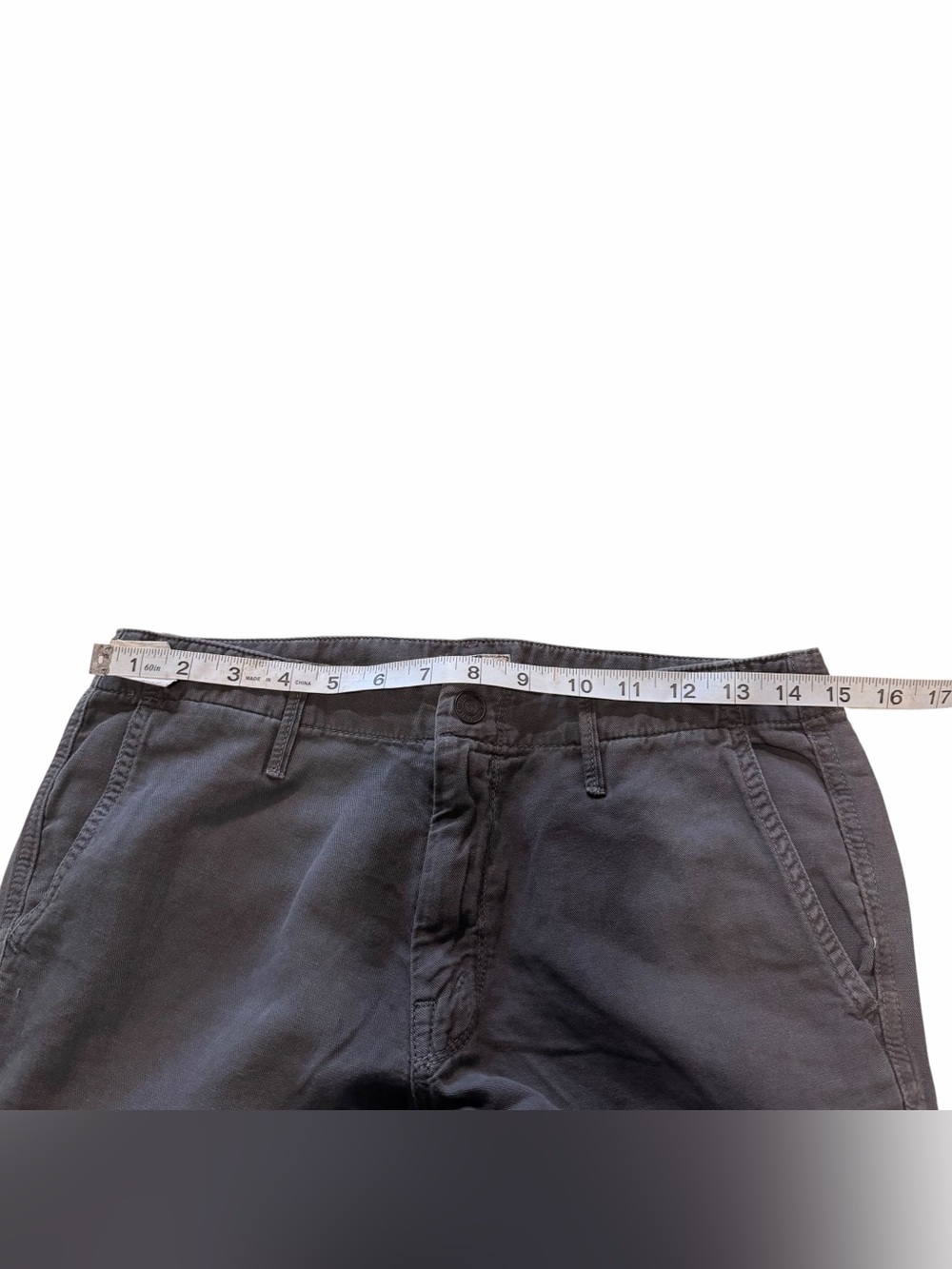 Mother The Misfit Crop Girl Boy etc charcoal Pants Size 26 - Picture 16 of 16
